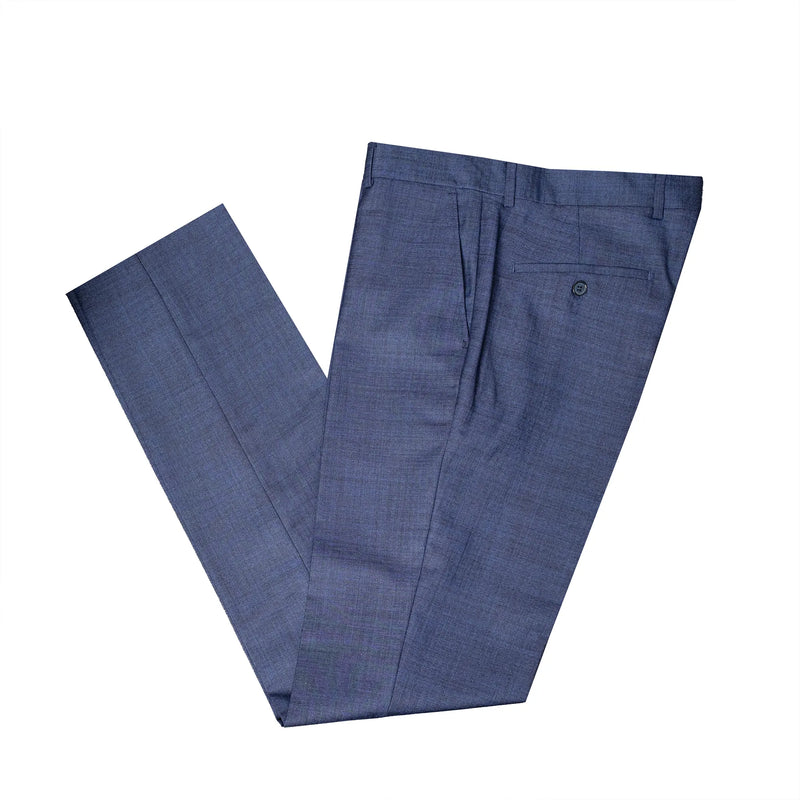 Vincenzo | Dark Navy 3-Piece Tailored-Fit Suit