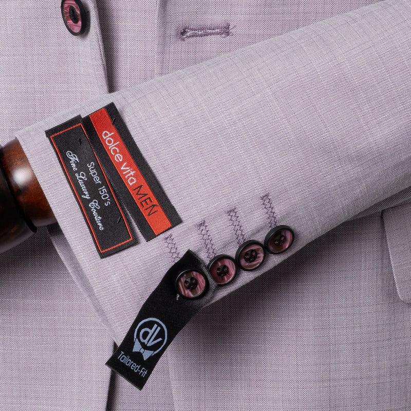 Vincenzo | Heather 3-Piece Tailored-Fit Suit