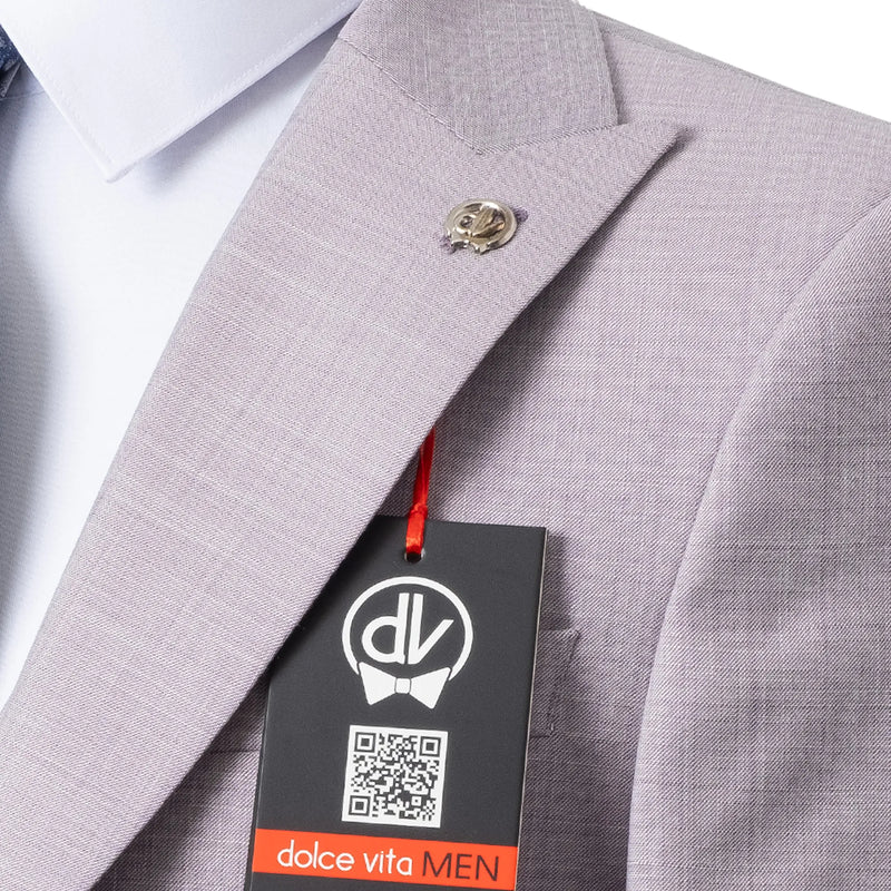 Vincenzo | Heather 3-Piece Tailored-Fit Suit