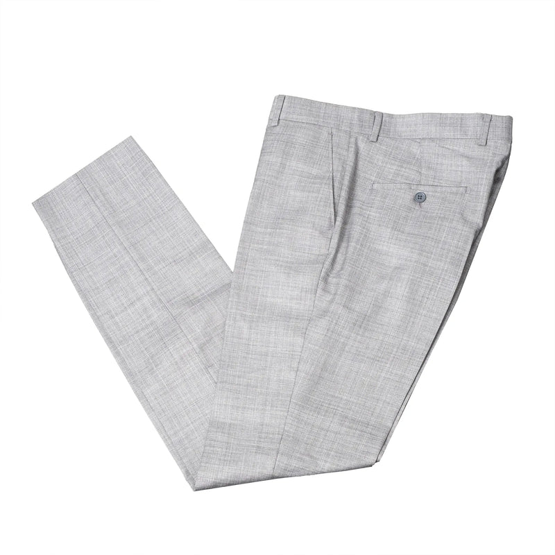 Vincenzo | Medium Gray 3-Piece Tailored-Fit Suit