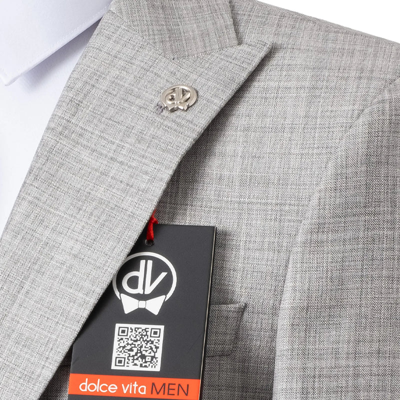 Vincenzo | Modern Gray 3-Piece Tailored-Fit Suit