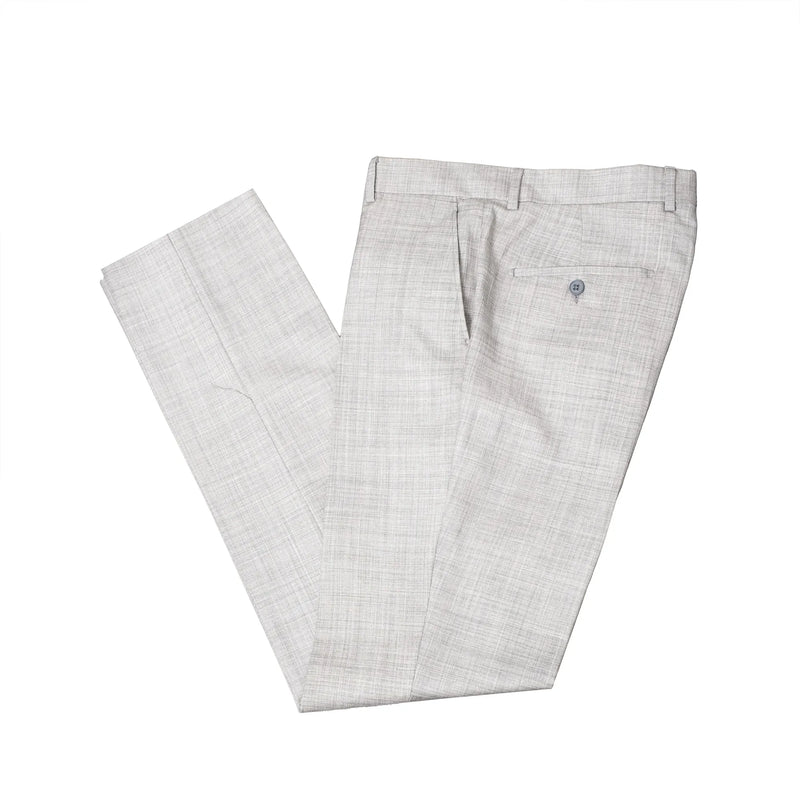 Vincenzo | Modern Gray 3-Piece Tailored-Fit Suit