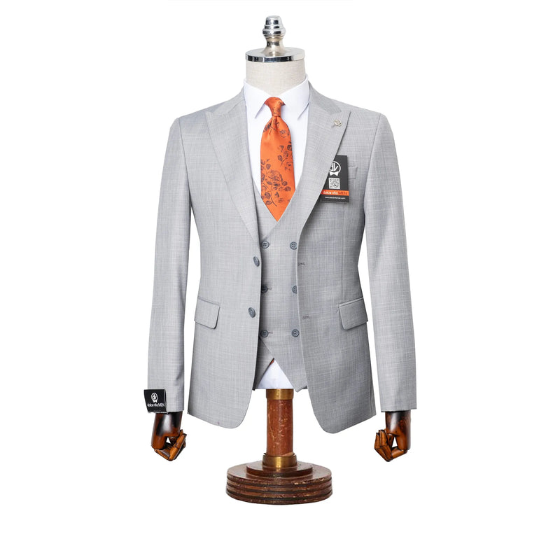 Vincenzo | Sterling 3-Piece Tailored-Fit Suit
