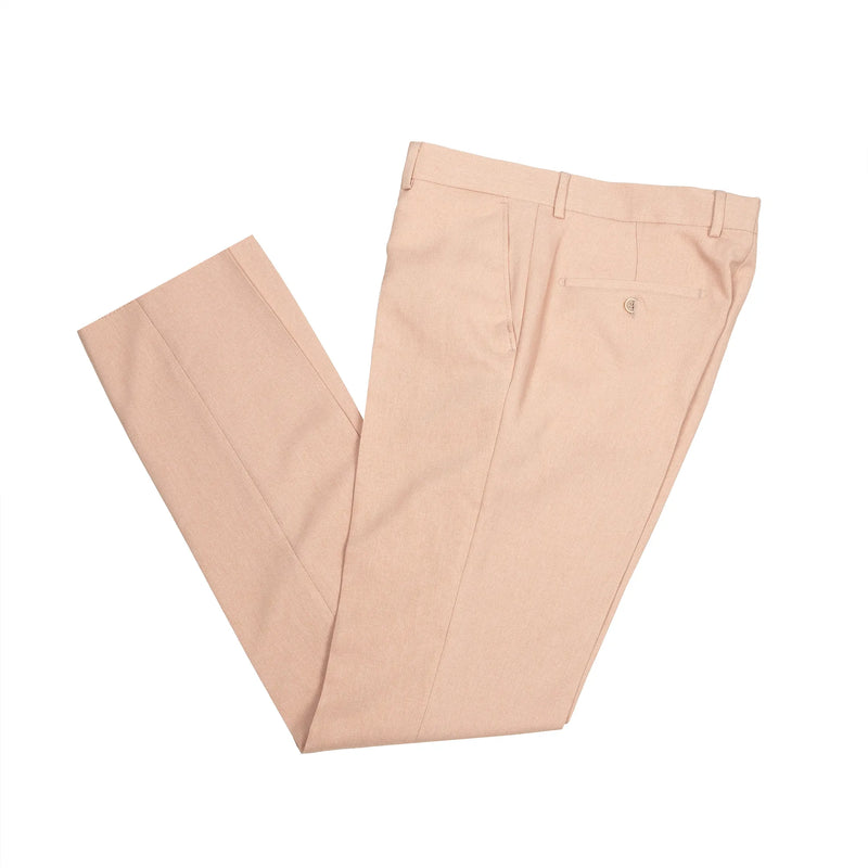 Maximo | Beige Twill 3-Piece Tailored-Fit suit