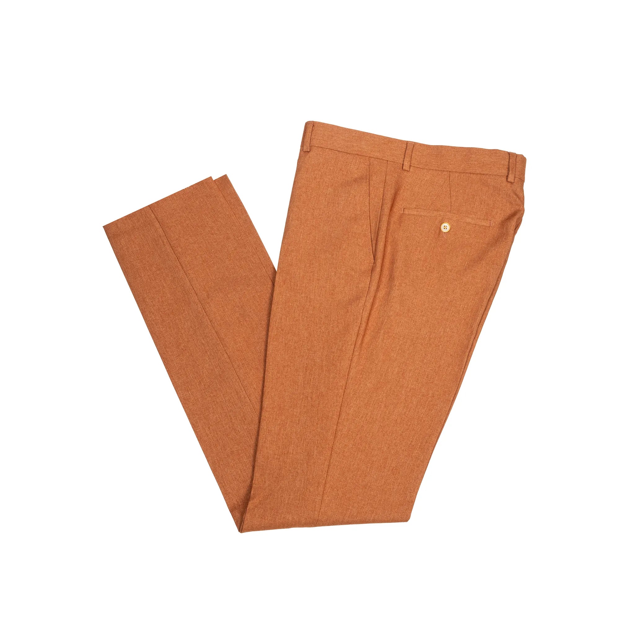 Maximo | Cinnamon Twill 3-Piece Tailored-Fit suit