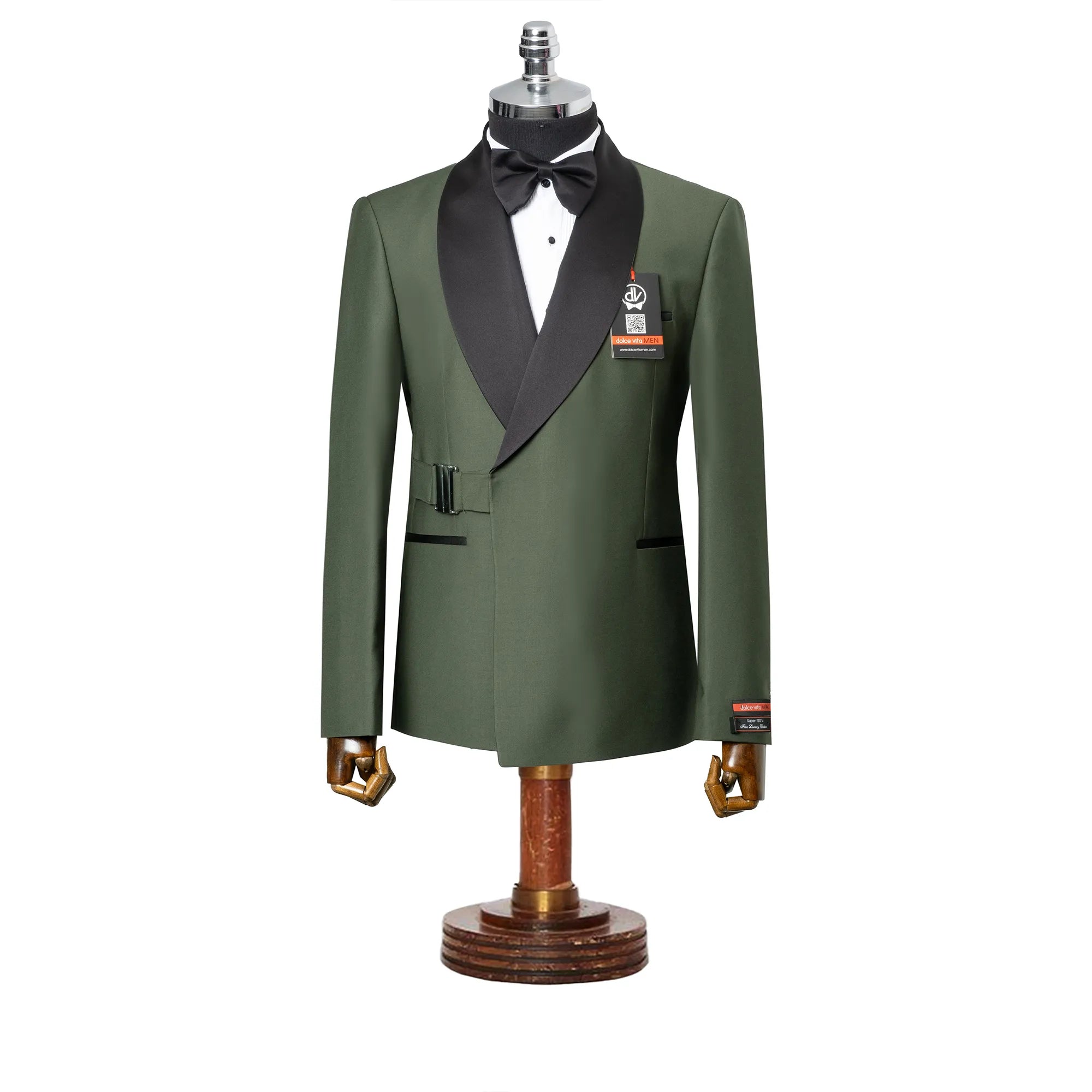 Darius | Hunter Green 2-Piece Double-Breasted Tailored-Fit Tuxedo