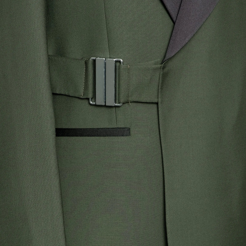 Darius | Hunter Green 2-Piece Double-Breasted Tailored-Fit Tuxedo