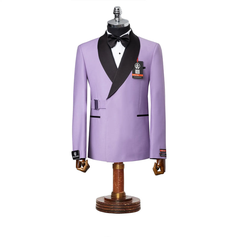 Darius | Lilac 2-Piece Double-Breasted Tailored-Fit Tuxedo