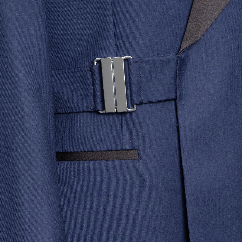 Darius | Navy 2-Piece Double-Breasted Tailored-Fit Tuxedo