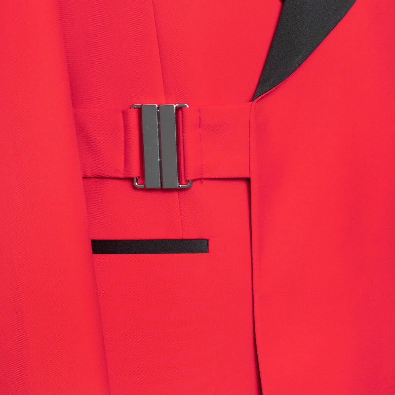 Darius | Red 2-Piece Double-Breasted Tailored-Fit Tuxedo