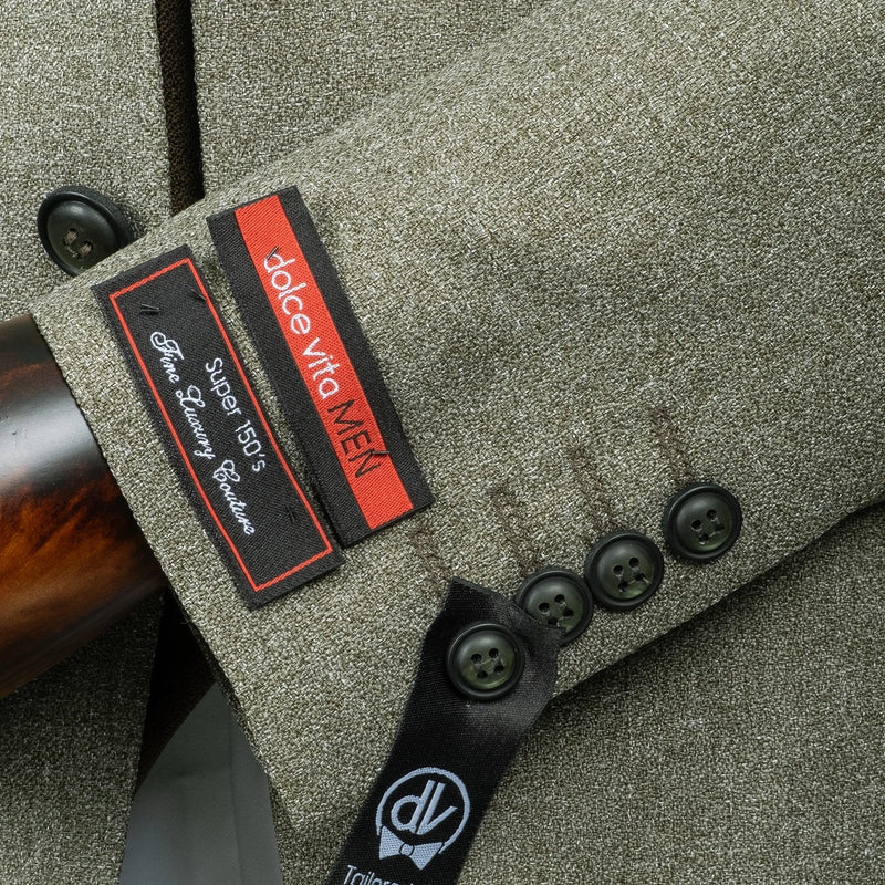 Isaac | Hunter Green 3-Piece Tailored-Fit Suit