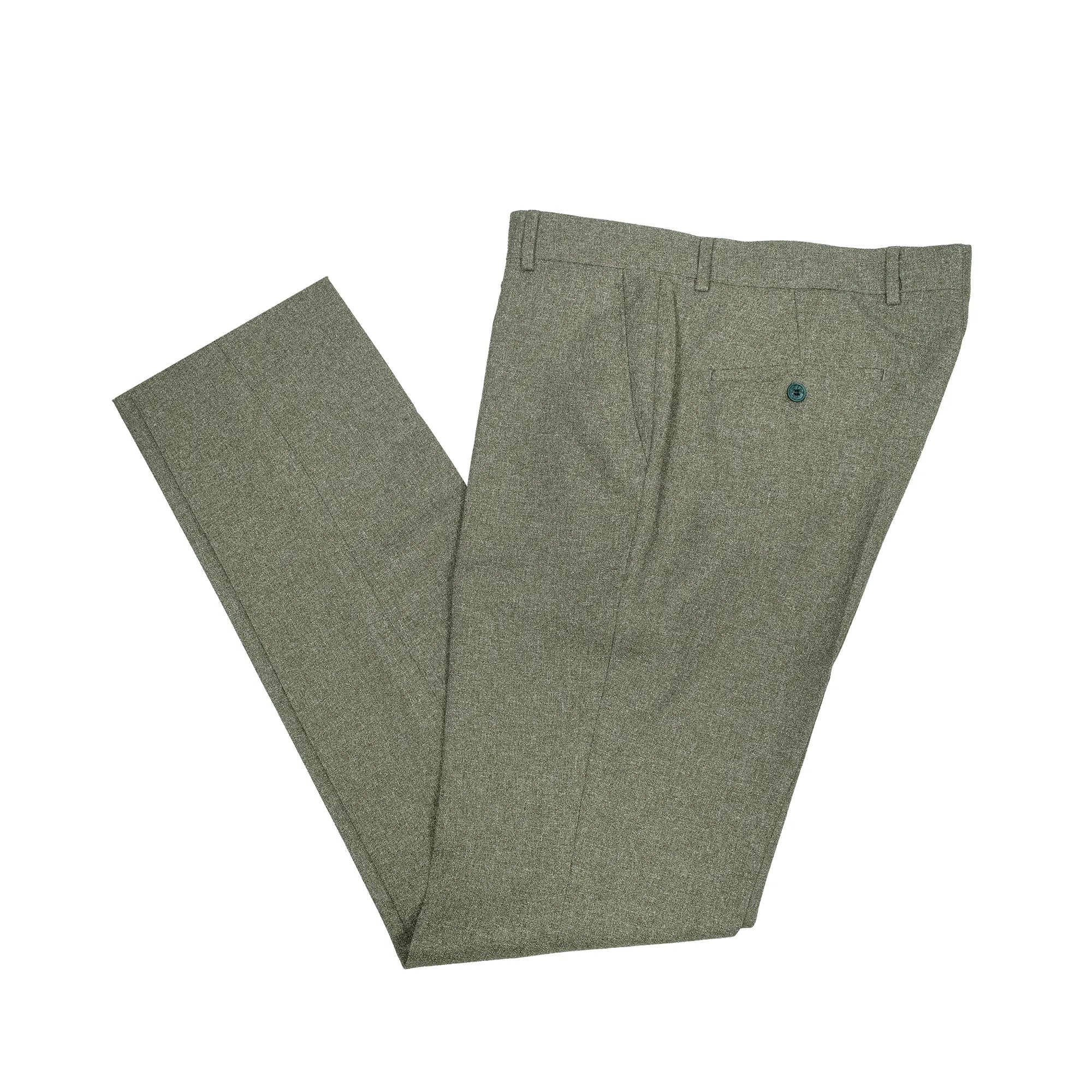 Isaac | Hunter Green 3-Piece Tailored-Fit Suit