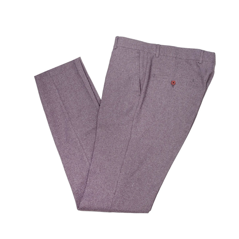 Isaac | Mauve 3-Piece Tailored-Fit Suit