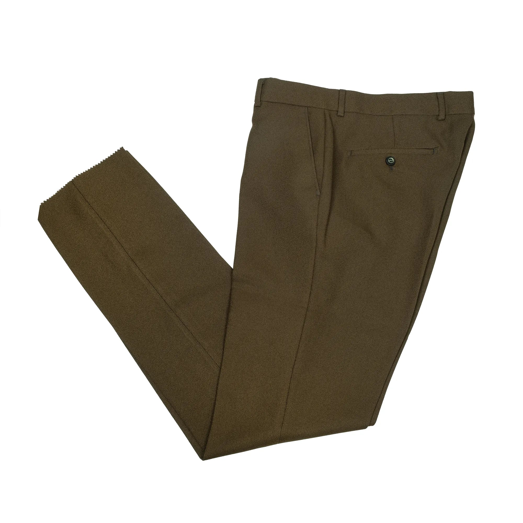 Isaac | Olive Green 3-Piece Tailored-Fit Suit