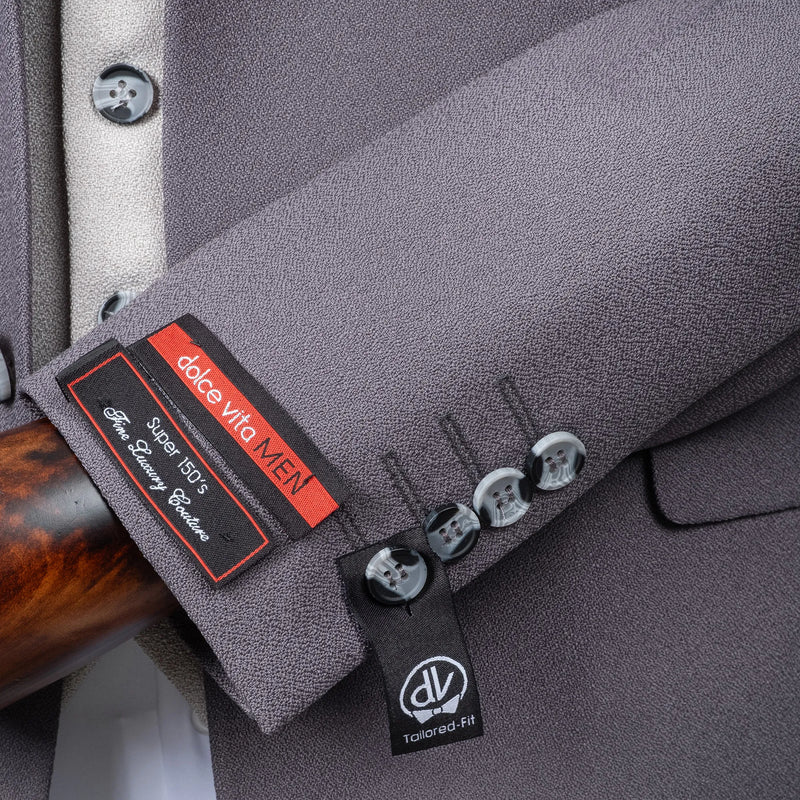 Isaac | Gray 3-Piece Tailored-Fit Suit