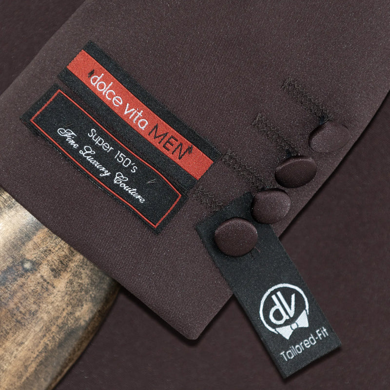 Marcus | Burgundy 3-Piece Tailored Fit Tuxedo