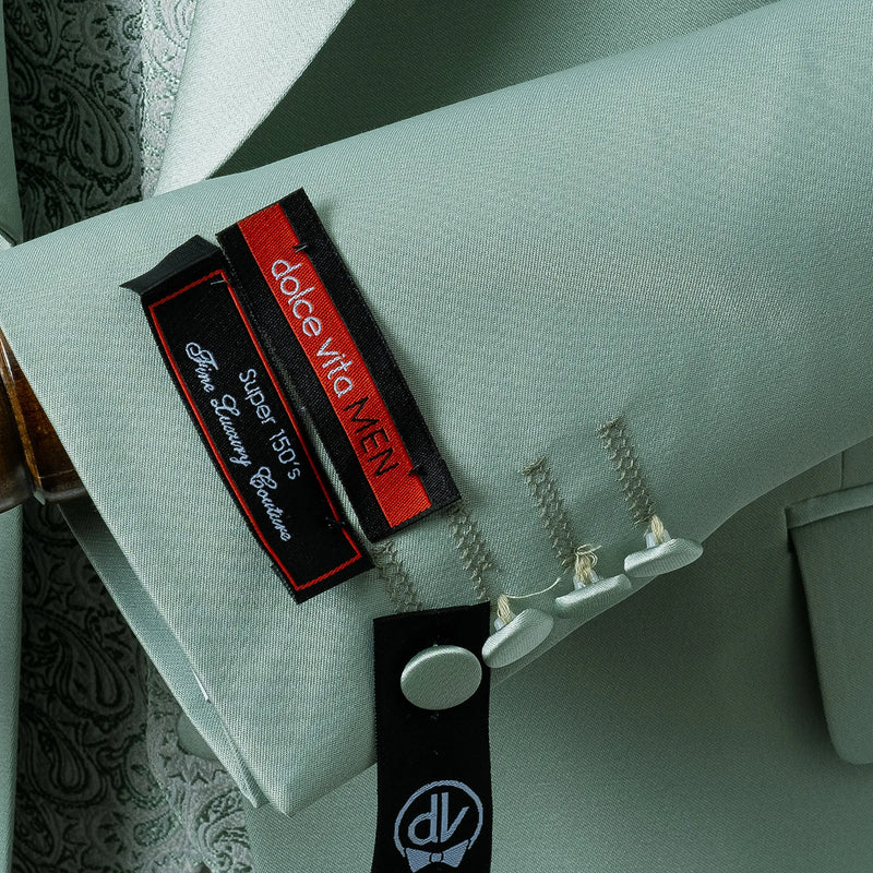 Marcus | Mint 3-Piece Tailored Fit Tuxedo