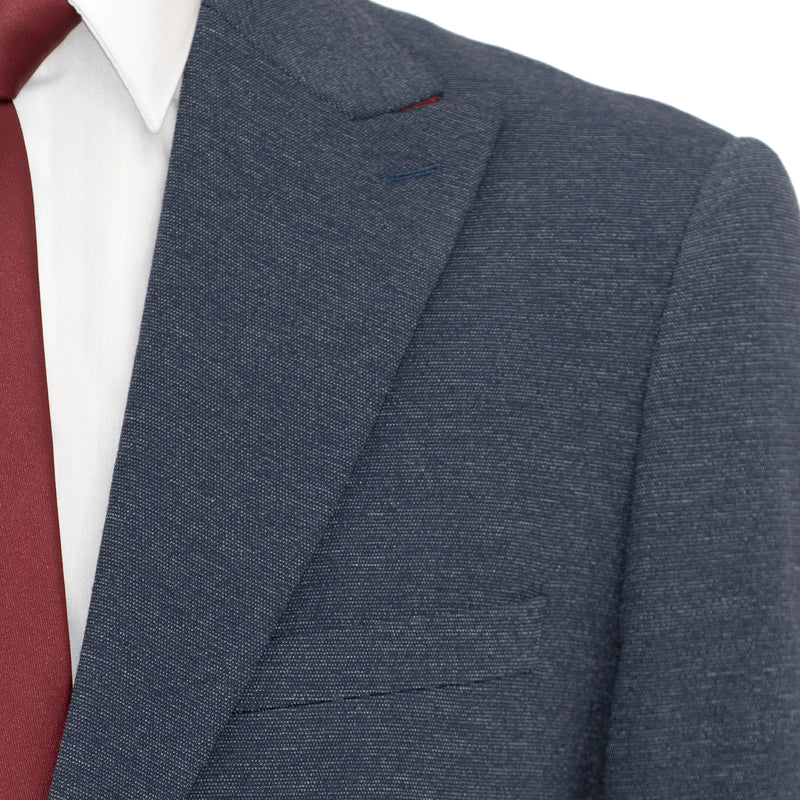 Indigo Stretch Twill 2-Piece Slim-Fit Suit