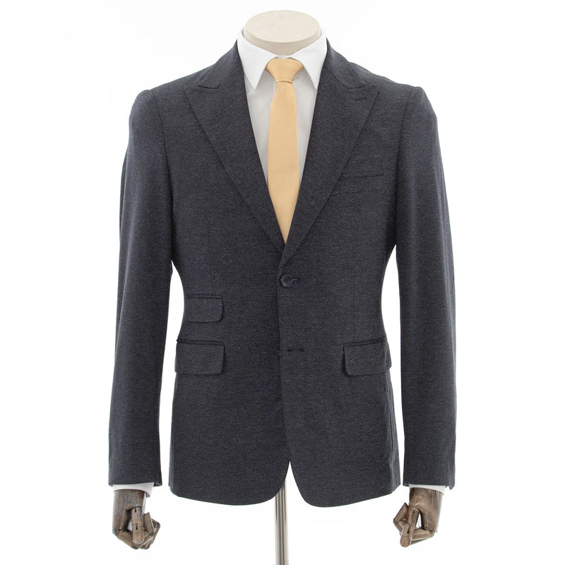 Navy Stretch Twill 2-Piece Slim-Fit Suit