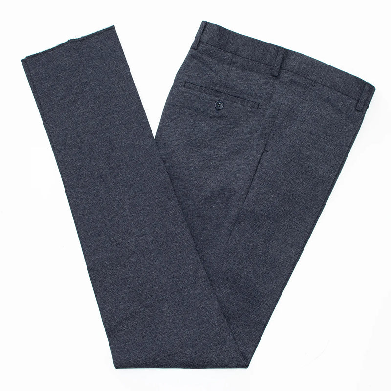 Navy Stretch Twill 2-Piece Slim-Fit Suit