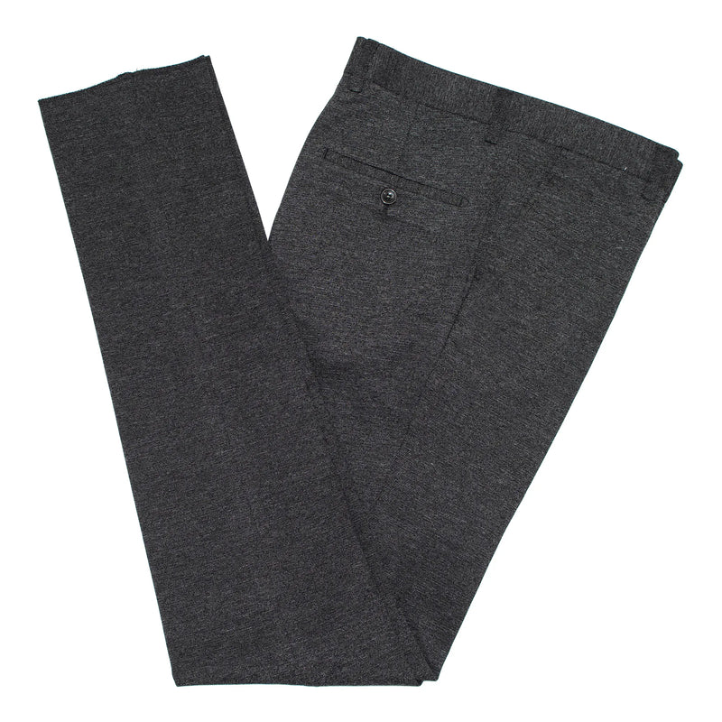 Black Stretch Twill 2-Piece Slim-Fit Suit