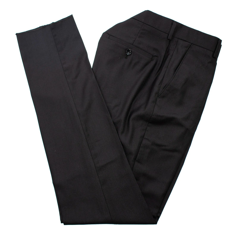 Black 2-Piece Slim-Fit Tuxedo with Rhinestone Peak Lapels