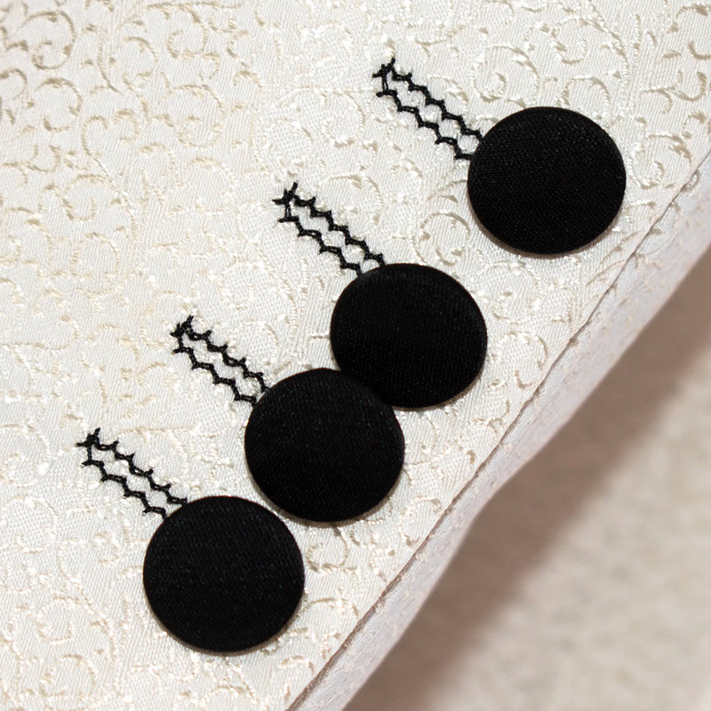 Champagne Metallic Fillagree 3-Piece Tailored-Fit Tuxedo