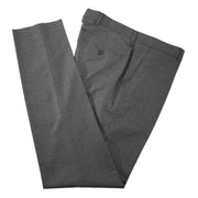 Gray and Blue Windowpane 3-Piece Tailored-Fit Suit