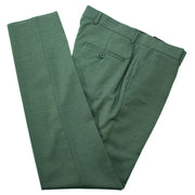 Hunter Green Windowpane 3-Piece Tailored-Fit Suit