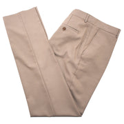 Tan Windowpane 3-Piece Tailored-fit Suit