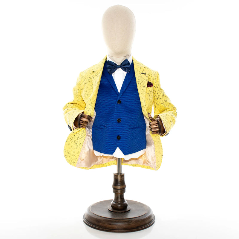 Yellow Splash 3-Piece Kids' Suit