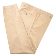 Champagne 3-Piece Tailored-Fit Tuxedo with Black Glitter Peak Lapels