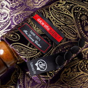 Orlando | Purple and Gold Paisley Tailored-Fit Jacket