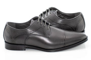Men's Leather Cap-Toe Derby Shoe