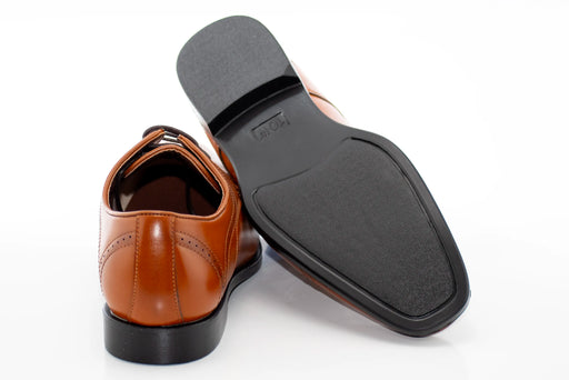 Men's Leather Cap-Toe Derby Shoe