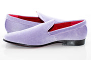 Lavender Venetian Velvet Loafer