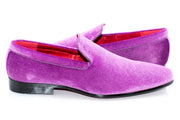 Lilac Venetian Velvet Loafer