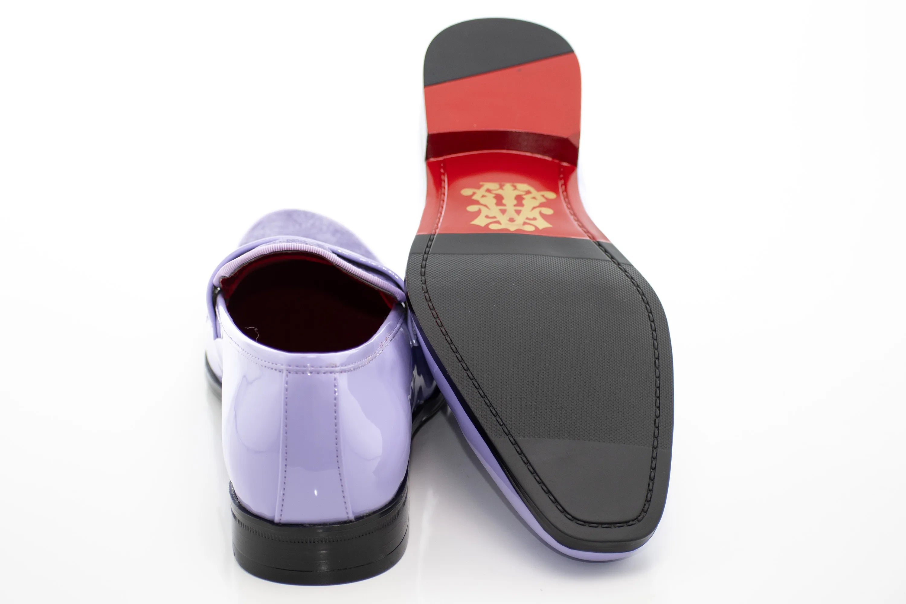 Floral Embossed Velvet Apron-Toe Penny Loafer