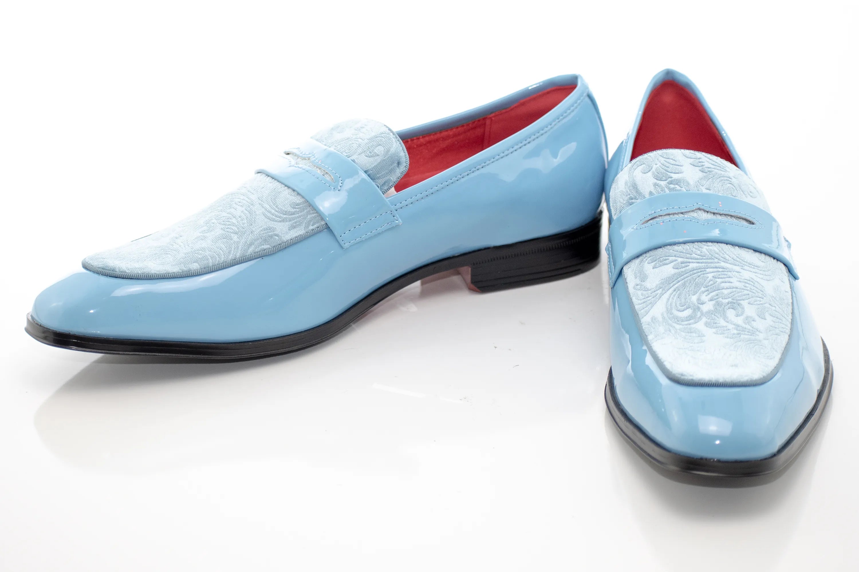 sachin and babi light blue dress Men's Blue Loafers main image 0