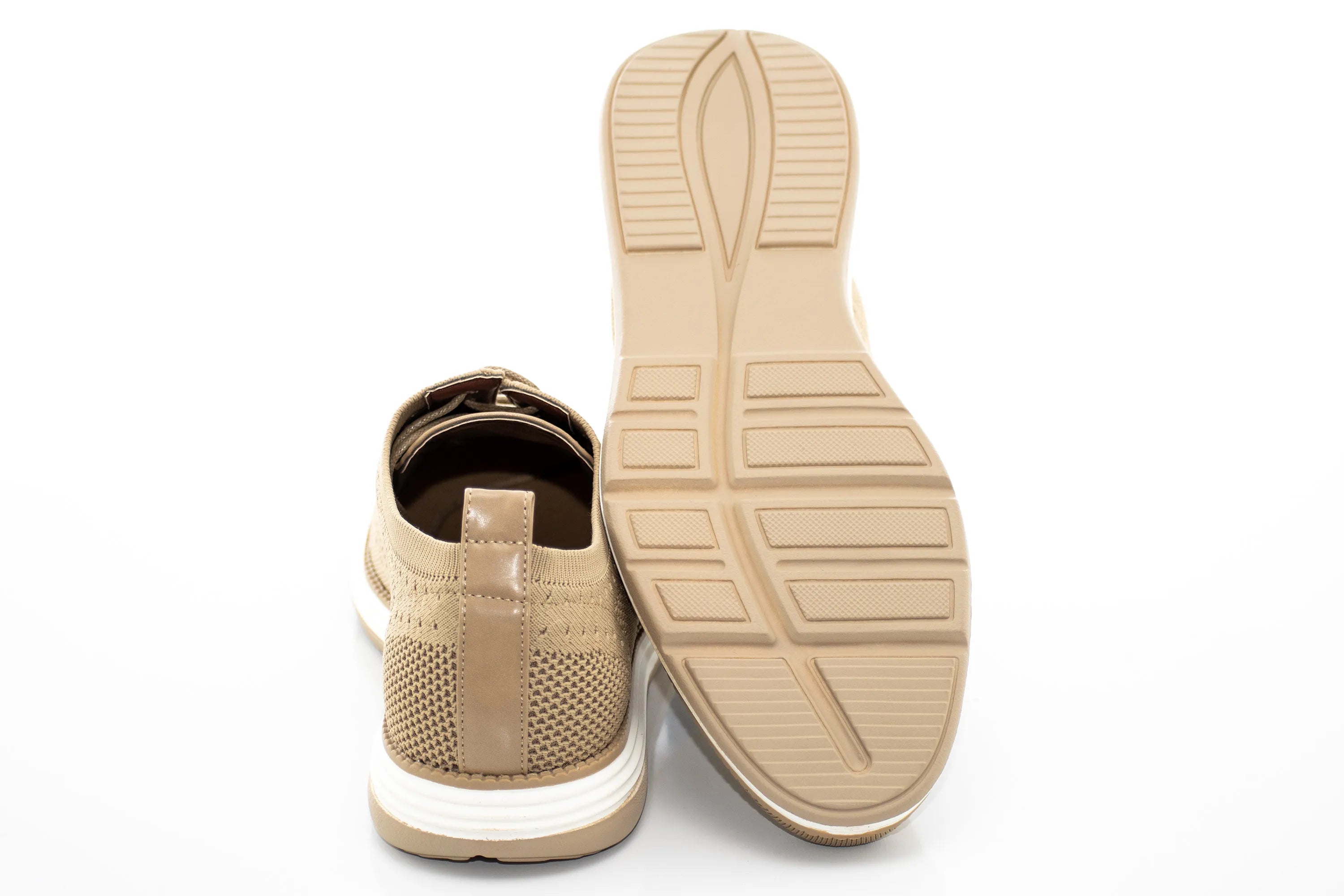 Natural Knitted Casual Oxford