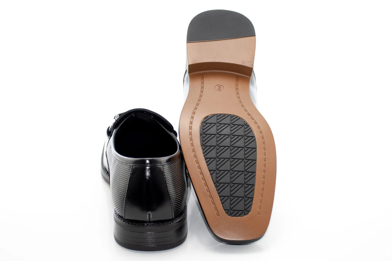 Black Contour Bit Loafer