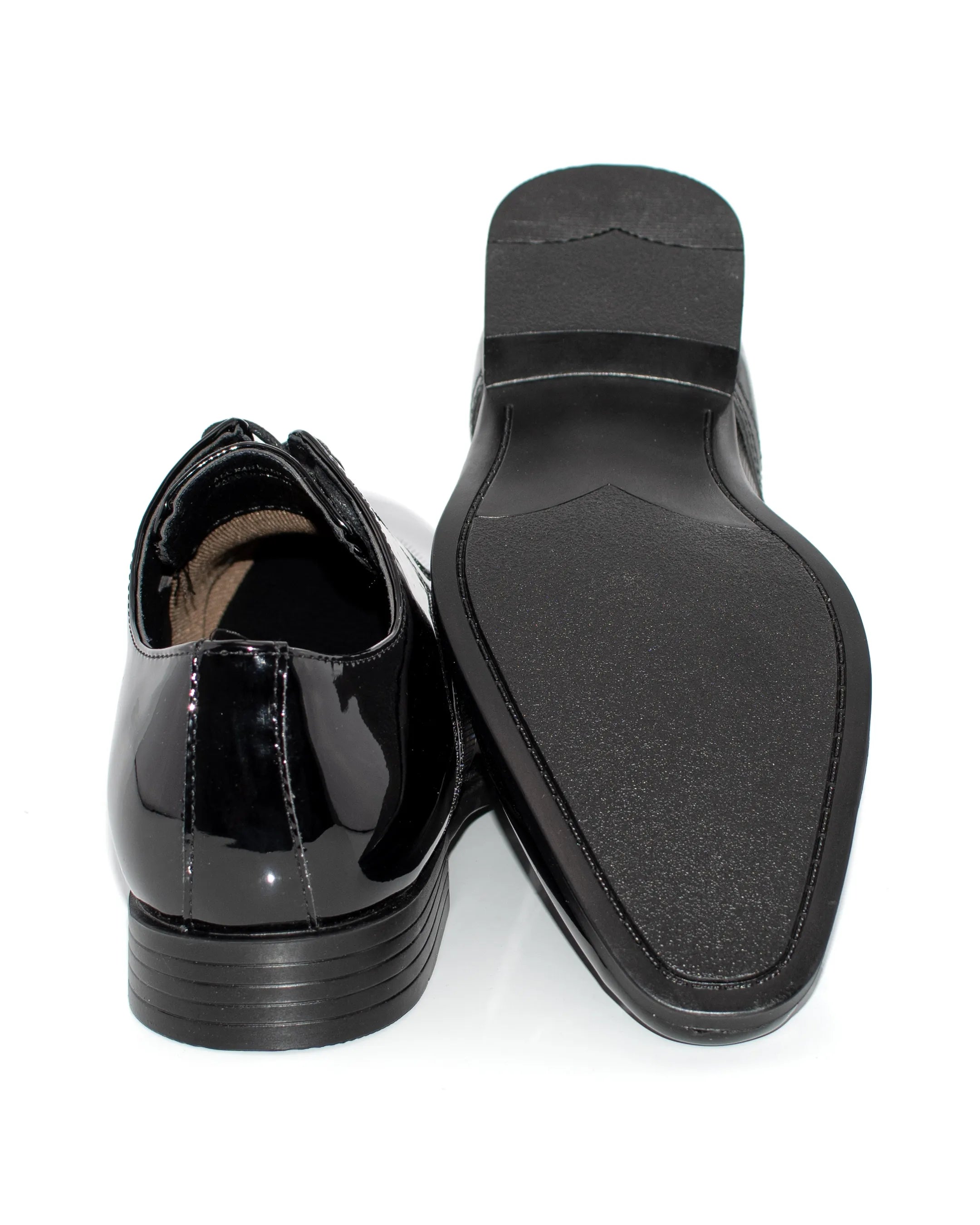 Patent Textured Vamp Derby