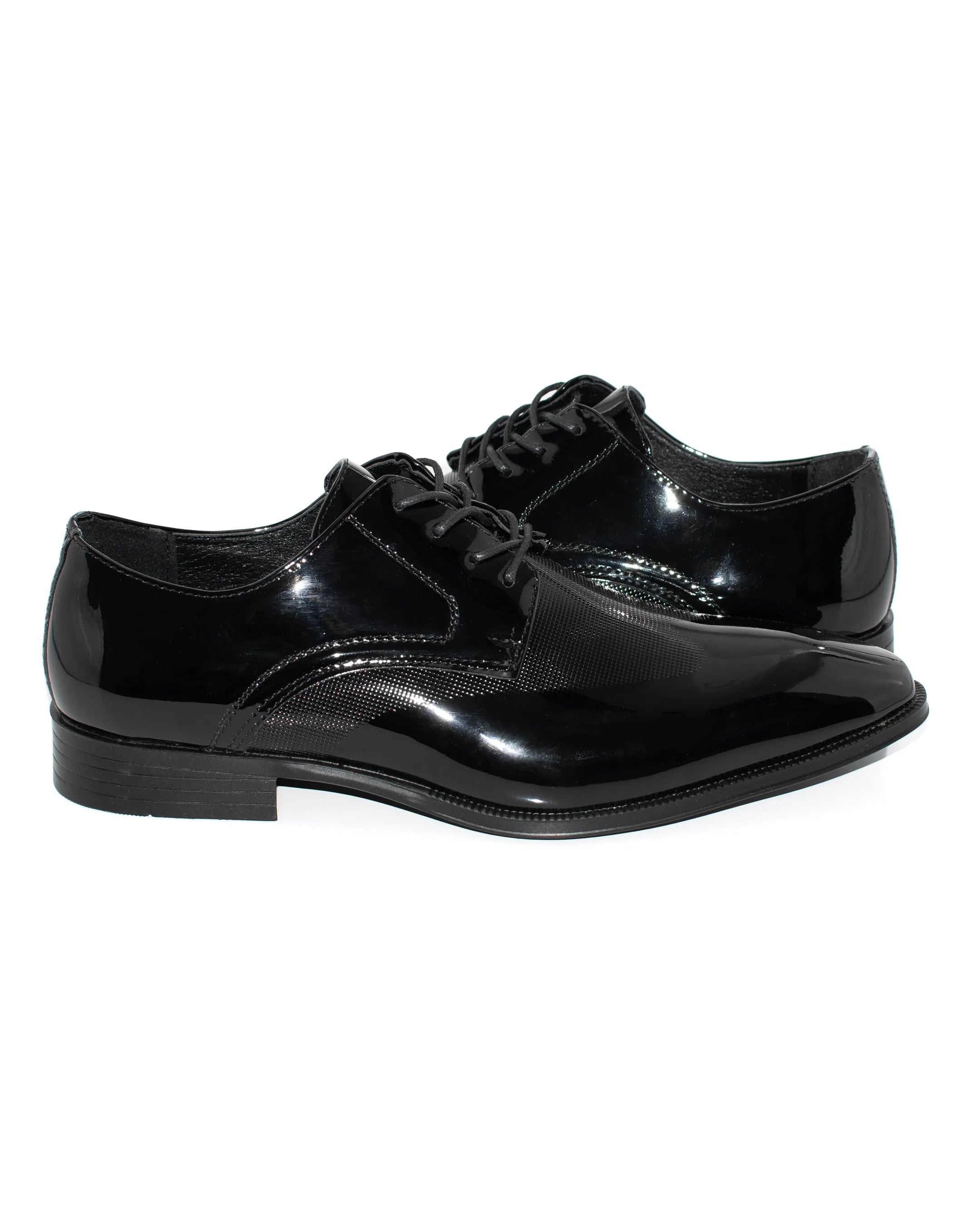 Patent Textured Vamp Derby