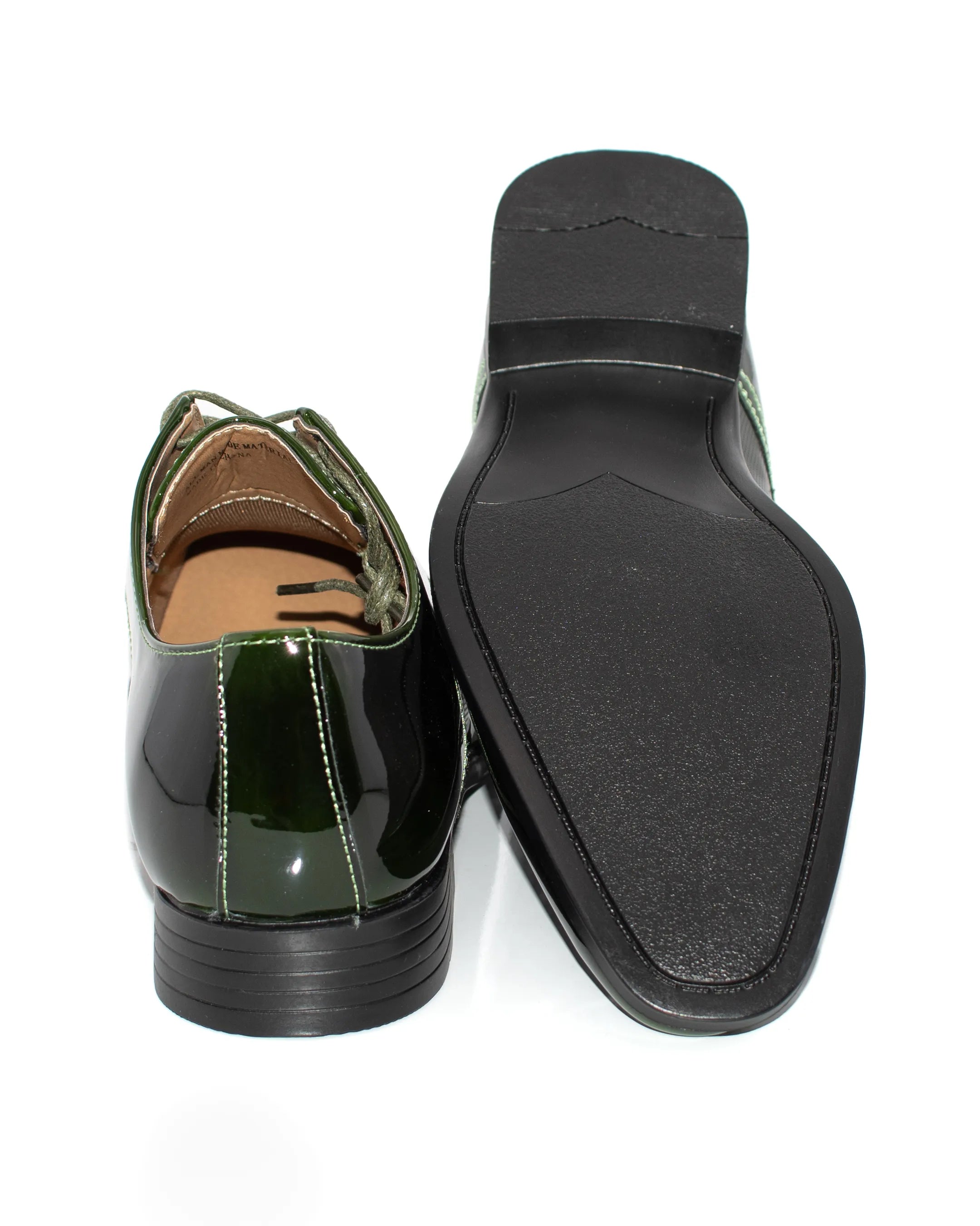 Patent Textured Vamp Derby