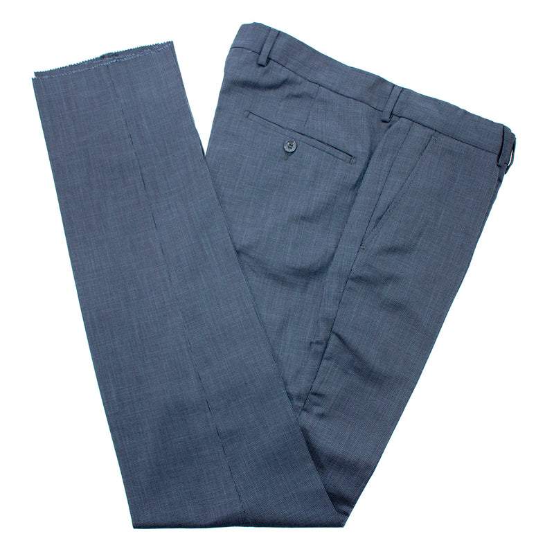 Navy Birdseye 3-Piece Tailored-Fit Suit