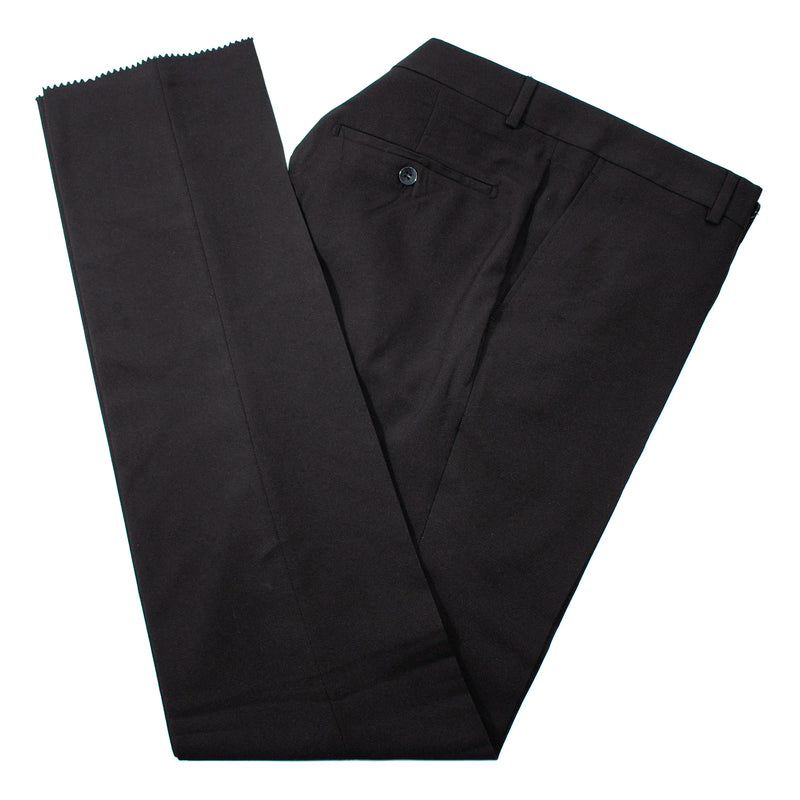 Men's Black with Gold Pinstripe 3-Piece Slim-Fit Suit