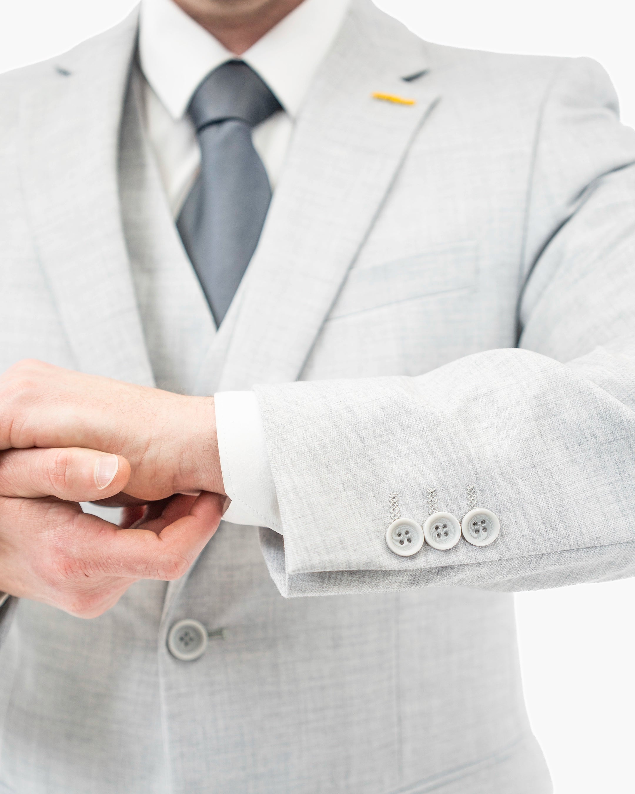 Emiliano | Light Gray Suit Jacket