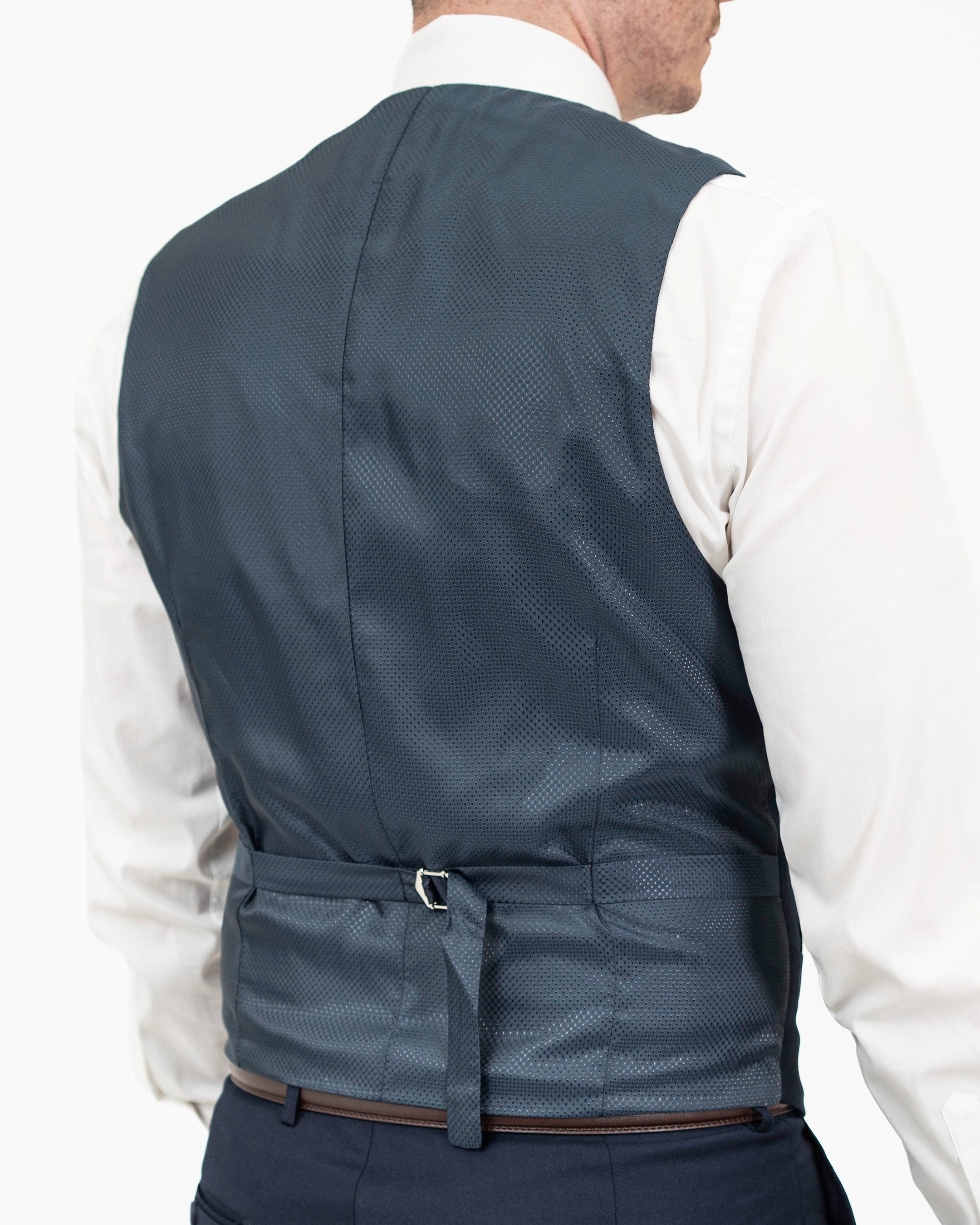 Emiliano | Navy Blue Suit Vest