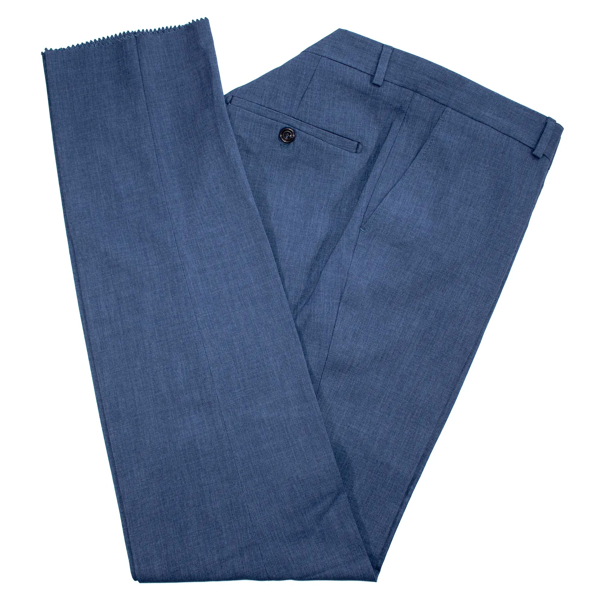 Blue Pinstripe 3-Piece Slim-Fit Suit