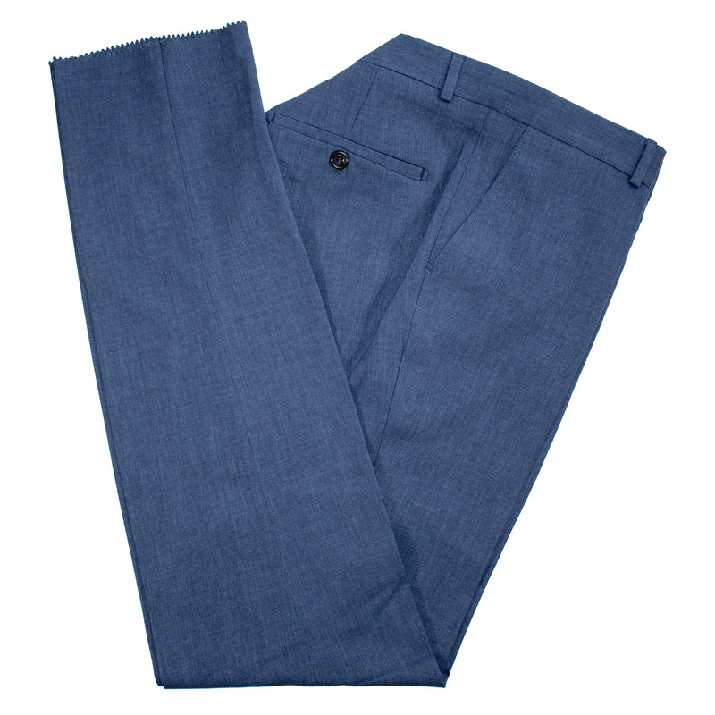 Blue Pinstripe 3-Piece Slim-Fit Suit